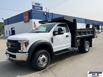 Used 2018 Ford F-450 XL Regular Cab 4x4 Dump Truck for sale #14112A - photo 1