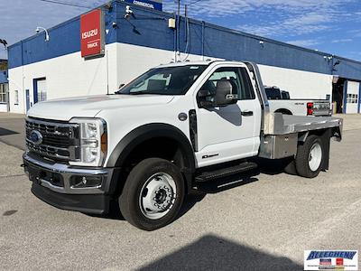 2025 Ford F-550 Regular Cab DRW 4x4 M H EBY Flatbed Truck for sale #15390 - photo 1