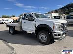 2025 Ford F-550 Regular Cab DRW 4x4 M H EBY Flatbed Truck for sale #15390 - photo 5