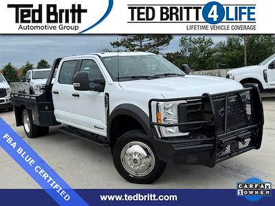 Used 2023 Ford F-450 XL Crew Cab 4x4 Flatbed Truck for sale #50327B - photo 1