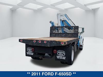 2011 Ford F-650 Regular Cab DRW RWD Flatbed Truck for sale #BV125537 - photo 2