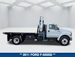 2011 Ford F-650 Regular Cab DRW RWD Flatbed Truck for sale #BV125537 - photo 4