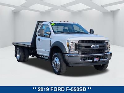 Used 2019 Ford F-550 Regular Cab Flatbed Truck for sale #EG54356A - photo 2