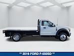 2019 Ford F-550 Regular Cab DRW RWD Flatbed Truck for sale #EG54356A - photo 3