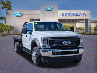 2021 Ford F-550 Crew Cab DRW 4WD Flatbed Truck for sale #MED58350 - photo 1