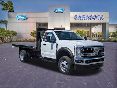 2024 Ford F-550 Regular Cab DRW RWD Flatbed Truck for sale #RDA13541 - photo 1