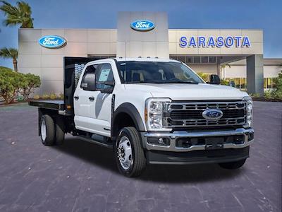 2025 Ford F-550 Crew Cab DRW RWD Knapheide Flatbed Truck for sale #SEC68780 - photo 1