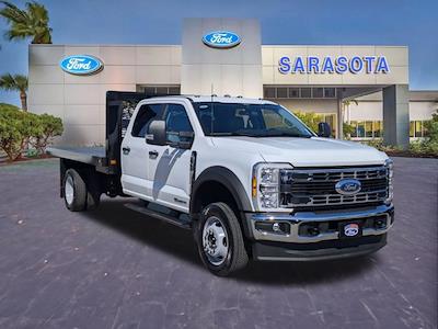 2025 Ford F-550 Crew Cab DRW RWD Knapheide Flatbed Truck for sale #SEC71335 - photo 1