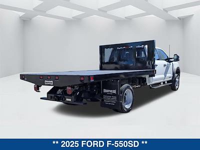 2025 Ford F-550 Crew Cab DRW RWD Knapheide Flatbed Truck for sale #SEC71335 - photo 2