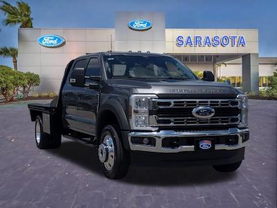 New 2025 Ford F-450 XLT Crew Cab 4WD 9' 4" CM Truck Beds Steel Flatbed Truck with Gooseneck Hitch for sale #SEC80844 - photo 1