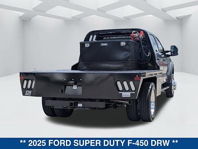 New 2025 Ford F-450 XLT Crew Cab 4WD 9' 4" CM Truck Beds Steel Flatbed Truck with Gooseneck Hitch for sale #SEC80844 - photo 2