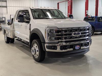 New 2025 Ford F-450 Lariat Crew Cab 4WD Flatbed Truck for sale #SED56653 - photo 1