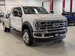 New 2025 Ford F-450 Lariat Crew Cab 4WD Flatbed Truck for sale #SED56653 - photo 1