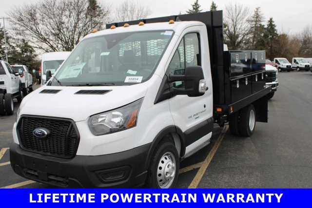 New 2023 Ford Transit 350 HD Flatbed Truck for sale in Groveport
