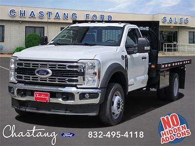New 2024 Ford F-450 XL Regular Cab 12' 5" Knapheide Steel Flatbed Truck for sale #RDA36974 - photo 1