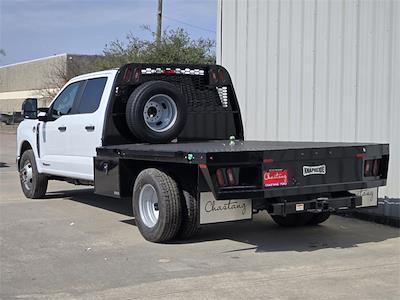 New 2024 Ford F-350 XL Crew Cab 9' 6" Knapheide Steel Flatbed Truck with Gooseneck Hitch for sale #REF09191 - photo 2