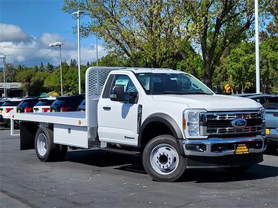 2024 Ford F-450 Regular Cab DRW 4x2, Scelzi WFB Flatbed Truck for sale #F29229 - photo 1