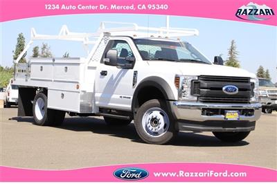 New 2019 Ford F-550 F-550 XL Regular Cab 4x4 12' Scelzi Contractor Truck for sale #51366 - photo 1