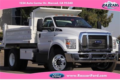 New 2019 Ford F-650 F-650 SD Diesel Straight Frame Regular Cab 4x2 Scelzi Dump Truck for sale #51479 - photo 1