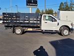 2021 Ford F-350 Regular Cab DRW 4x4, Harbor Black Boss Stake Bed for sale #FR22672 - photo 7