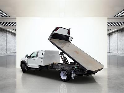 2023 Ford F-600 Regular Cab DRW 4x4 Flatbed Dump Truck for sale #FU361422A - photo 2