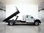 2023 Ford F-600 Regular Cab DRW 4x4 Flatbed Dump Truck for sale #FU361422A - photo 10
