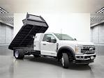 2023 Ford F-600 Regular Cab DRW 4x4 Flatbed Dump Truck for sale #FU361422A - photo 11