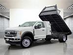 2023 Ford F-600 Regular Cab DRW 4x4 Flatbed Dump Truck for sale #FU361422A - photo 3