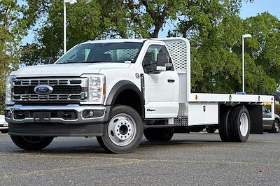 Used 2024 Ford F-550 Regular Cab Flatbed Truck for sale #RDA27627F - photo 1