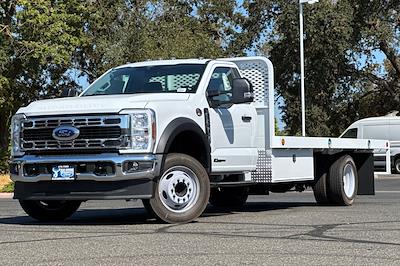 New 2025 Ford F-550 Regular Cab Flatbed Truck for sale #SDA05979 - photo 1