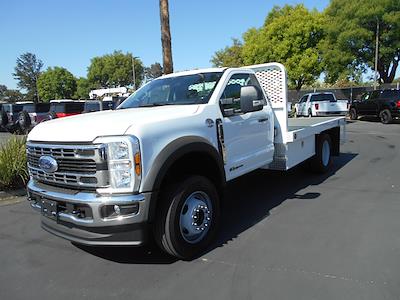 2024 Ford F-600 Regular Cab DRW 4x4 Scelzi Flatbed Truck for sale #13269 - photo 1