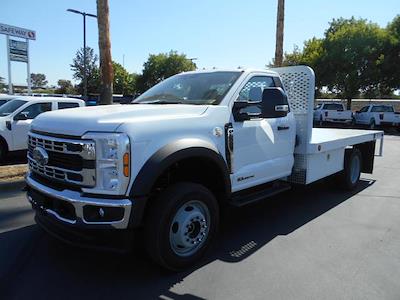 2025 Ford F-550 Regular Cab DRW 4x4 Scelzi Flatbed Truck for sale #14205 - photo 1