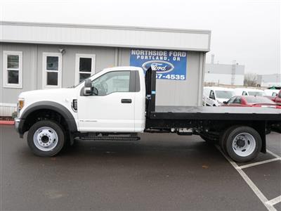 New 2019 Ford F-450 XL Reg Cab w/ 12' Platform Regular Cab 4x2 12' Monroe Truck Equipment Flatbed Truck for sale #4785 - photo 2