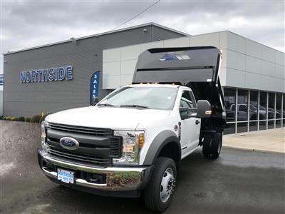New 2019 Ford F-450 xl w/ Dump Body Regular Cab 4x2 Crysteel E-Tipper Dump Truck for sale #4802 - photo 2