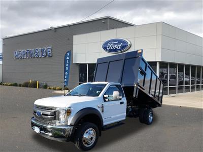 New 2019 Ford F-550 XL Reg Cab w/ 12' Landscape Dump Regular Cab 4x2 12' Gladiator Trailer Service Landscape Dump for sale #5684 - photo 1