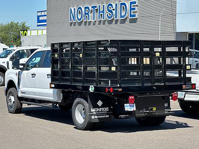 New 2024 Ford F-350 Crew Cab 4x4 9' 6" Monroe Truck Equipment Stake Bed for sale #C49380 - photo 2