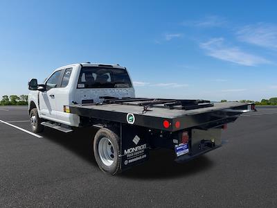 New 2023 Ford F-350 Super Cab 4x4 9' 6" Monroe Truck Equipment Steel Flatbed Truck for sale #F3183 - photo 2