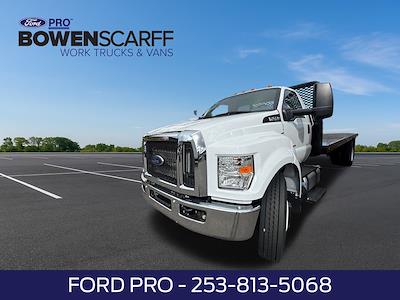 New 2025 Ford F-650 Base Regular Cab 24' Scelzi Steel Flatbed Truck for sale #F4448 - photo 1