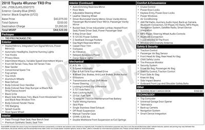 Used 2018 Toyota 4Runner - photo 1