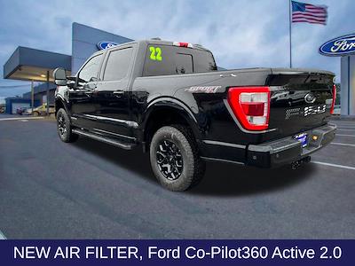 Used 2022 Ford F-150 Lariat SuperCrew Cab for sale #F5496A - photo 2