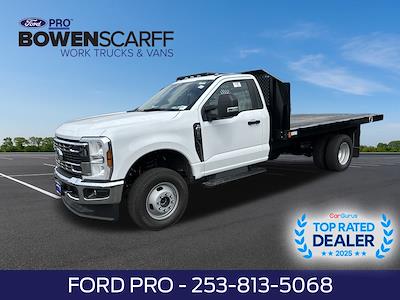 2025 Ford F-350 Regular Cab DRW 4x4 Monroe Truck Equipment Flatbed Truck for sale #F4887 - photo 1
