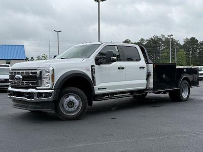 New 2025 Ford F-450 XL Crew Cab 4x4 11' 4" CM Truck Beds Steel Flatbed Truck for sale #SEC01685 - photo 1