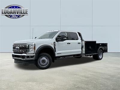 2025 Ford F-450 Crew Cab DRW 4x4 CM Truck Beds Flatbed Truck for sale #SEC01685 - photo 1