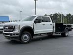 New 2025 Ford F-450 XL Crew Cab 4x4 11' 4" CM Truck Beds Steel Flatbed Truck for sale #SEC01685 - photo 1