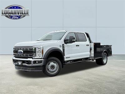 2025 Ford F-450 Crew Cab DRW 4x4 CM Truck Beds Flatbed Truck for sale #SEC12480 - photo 1