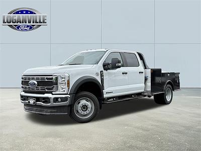 2025 Ford F-450 Crew Cab DRW 4x4 CM Truck Beds Flatbed Truck for sale #SEC12480 - photo 1
