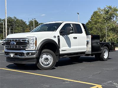 New 2025 Ford F-550 XL Super Cab 4x4 9' 4" CM Truck Beds Steel Flatbed Truck for sale #SED89820 - photo 1