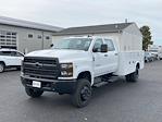 2023 Chevrolet Silverado 5500 Crew Cab DRW 4WD, Knapheide Steel Service Body Service Truck for sale #23C145T - photo 4