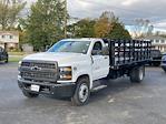 2024 Chevrolet Silverado 5500 Regular Cab DRW RWD, Knapheide Value-Master X Stake Bed for sale #24C169T - photo 4