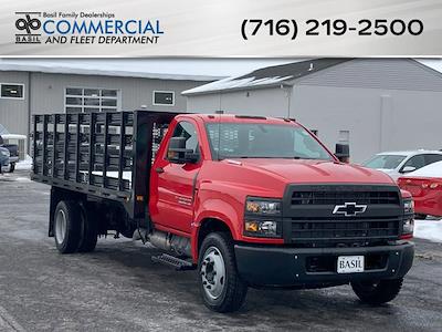 2024 Chevrolet Silverado 5500 Regular Cab DRW RWD, Knapheide Heavy-Hauler Junior Stake Bed for sale #24C299T - photo 1